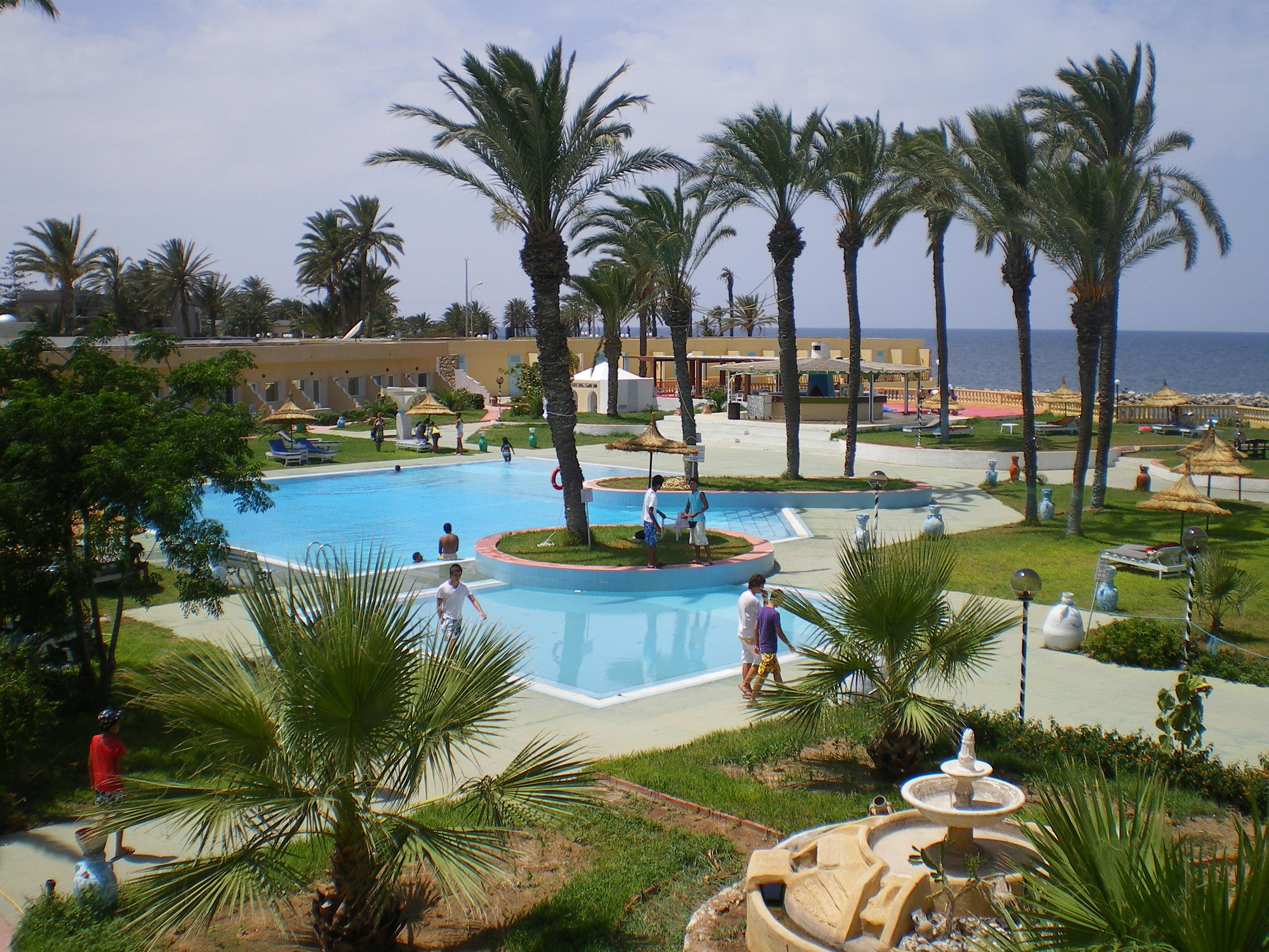 Hotel Les Palmiers Monastir Exterior foto